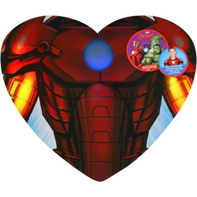 Frankford Candy Llc Frankford Marvel Avengers Iron Man Body Heart Valentine's Gift Set, 3 pc