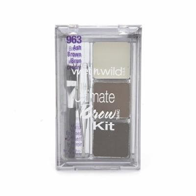 Wet N Wild Ultimate Brow Kit, #963 Ash Brown - 1 Kit, Pack of 3