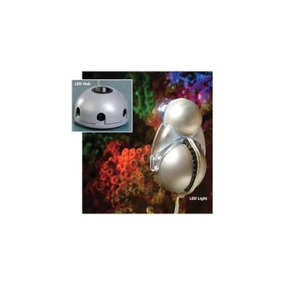 RC Hagen 13426 Marina Single Light Unit with 6 ft. Cord, Red