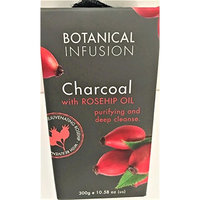 Botanical Infusion Rejuvenating Charcoal with Rosehip Oil Purifying Soap, 10.58 oz.