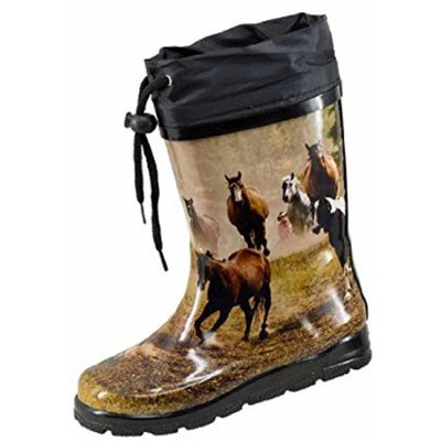 Nora Kids Wellies Women Wild Horses -