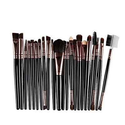 Fineser 22pcs Makeup Brush Set Cosmetics Foundation Blending Blush Eyeliner Concealer Face Powder Brush Makeup Brush Kit Beauty Cosmetic Tools