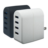 Link Depot AC 4 PORT 40W SMART IC WALL WHITE UL