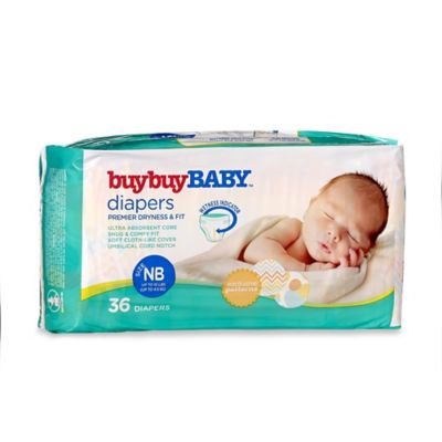 buybuy BABY 36-Count Size Newborn Jumbo Pack Diapers