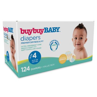 buybuy BABY 124-Count Size 4 Box Diapers