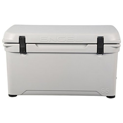 Engel ENG65-G 2.17 Cu. Ft. DeepBlue Roto-Molded High-Performance Cooler with Built-In Handles Stainless Steel Inserts Unity Latch System and Cornerstone Feet in