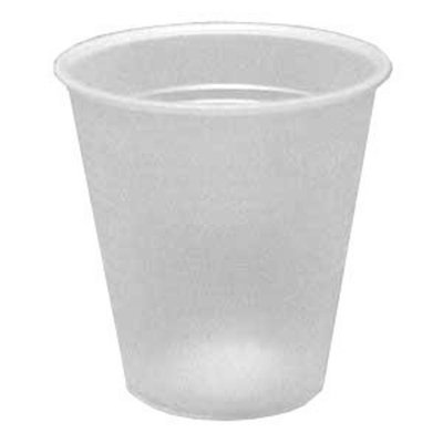 Blue Sky 100 Count Plastic Cups, 5 oz, Clear