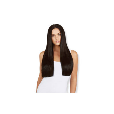 Leyla Milani Clip-In Hair Extension 20-inch Natural Black