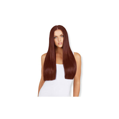 Leyla Milani Clip-In Hair Extension 20-inch Dark Auburn