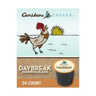 Caribou Coffee Daybreak Morning Blend(5 boxes of 24 K-Cups)