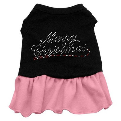 Dog Clothing Outlet Merry Christmas Rhinestone Dog Dresses