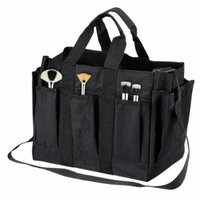 Seya Large Fabric Location Bag w/ External Pouches (All Black)