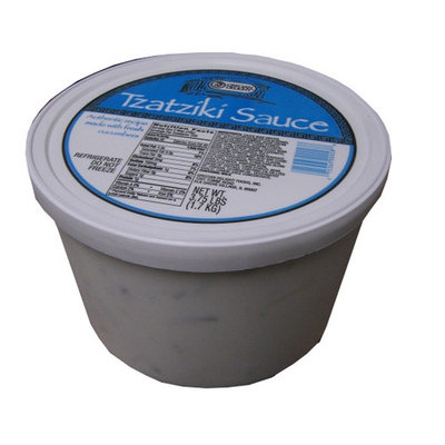 Cucumber Sauce, Tzatziki (Gyro Sauce) 3.75 lb (1.7 KG)