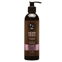 Earthly Body Hemp Seed Massage Lotion 8oz/237mL in Lavender - ML017