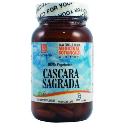 L A Naturals Cascara Raw Herb 90 VGC