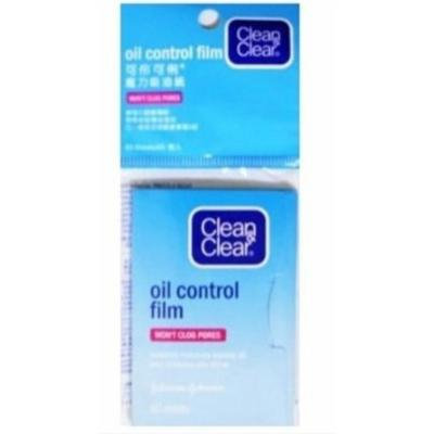 Clean & Clear Oil Control Film Facial Blotting Paper, 50-count Sheets (Pack of 4)