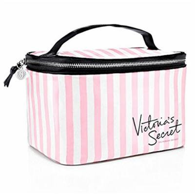 Victoria's Secret Pink And White Stripe Train Case