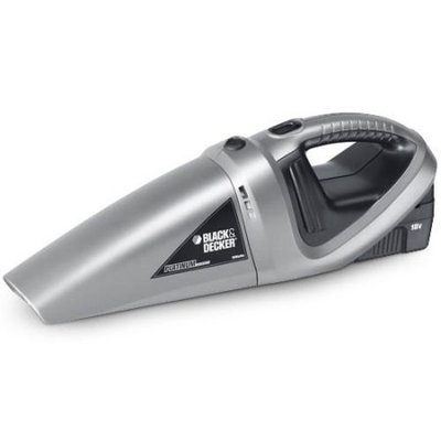 Black & Decker Platinum Series Cordless Workshop Hand Vac - Silver