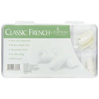 EZ Flow French Tips, Classic, 100 Count