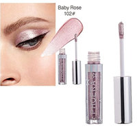 Joint Professinal 12 Color Magnificent Metals Glitter and Glow Liquid Eyeshadow Makeup Long Lasting Eye Shadow Beauty Cosmetic (B)