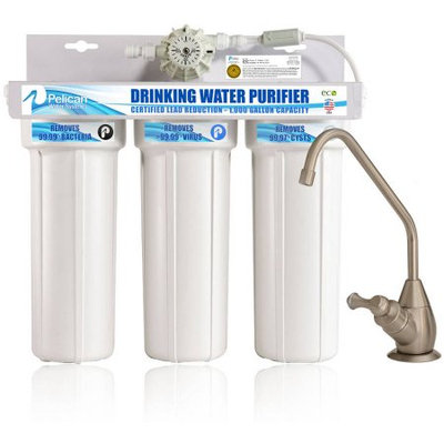Pelican Water Drinking Water Purifier, White