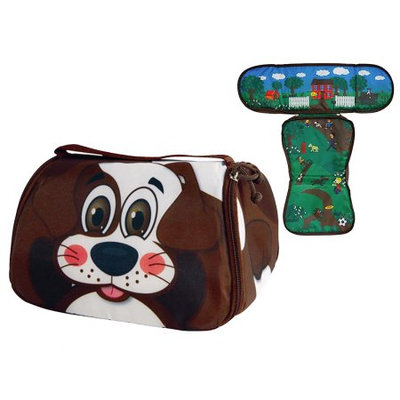 Snack Pets Freezable Insulated Gel Lunch Box & Placemat Cold Kids Food Container Bag Saver Dog