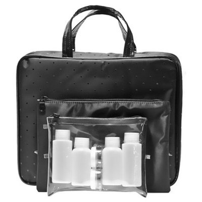 Contents Basic Black Travel Weekender 10 Piece Set