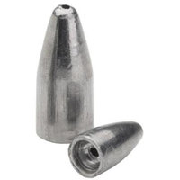 Bullet Weight BWM38 Worm Weight Natural 3/8oz Bulk 1000bx