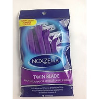 Noxzema Twin Blade Pivot Razor with Aloe & Vitamin E , 7 count (Pack of 3)
