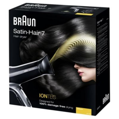 Braun Satin Hair 7 HD730 Iontec Hair Dryer