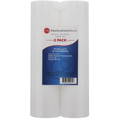 ReplacementBrand Comparable Filter for the GE FXUSC, Pentek P25 (25 Micron, 10