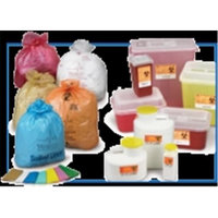 Medegen Medical MAI A530 15 x 11 x 7.5 in. Wall Hamper Dispenser Bag 3 gal - 4 per Case