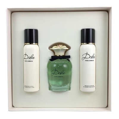 D & G Dolce & Gabbana WDGDOLCE16EDPSPR 1.6 oz Womens Dolce Eau De Parfum Spray - 3 Piece