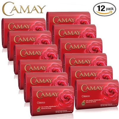 Camay Classico Bar Soap 12 Bars of 150g
