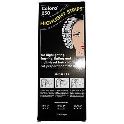Colora Highlight Strips - 4 x 10 250 Sheets
