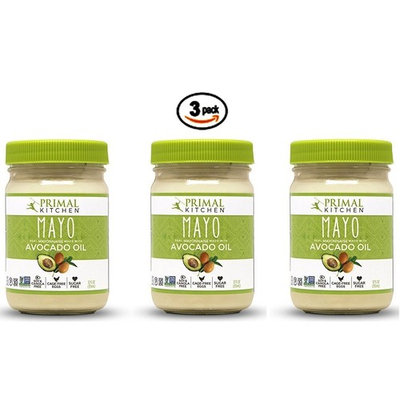 Primal Kitchen Avocado Mayonnaise 12 Ounce Jars 3 Pack