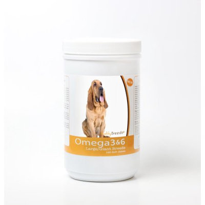 Healthy Breeds 840235143109 Bloodhound Omega 3 & 6 Soft Chews - 120 count