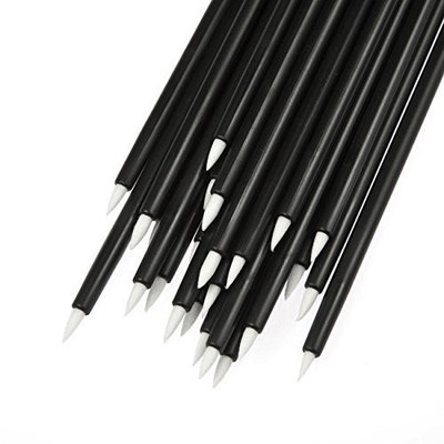 KINGLAKE100PCS Disposable Eyeliner Makeup Brush Applicator Cosmetic Eye Wands