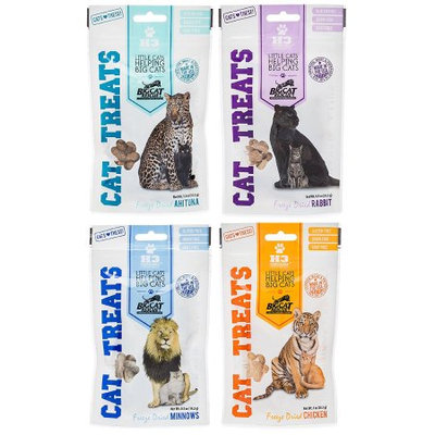 Big Cat Rescue 840235138006 Freeze Dried Treat Cats Sampler Pack