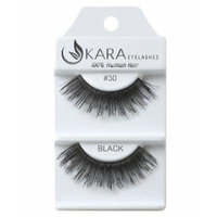 Kara Beauty Human Hair Eyelashes - 30 (Pack of 12)