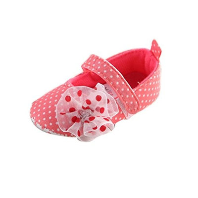 For 0-18 Months Girls,Clode® Cute Toddler Newborn Baby Girls Dot Ballet Shoes Soft Sole Prewalker Crib Shoes