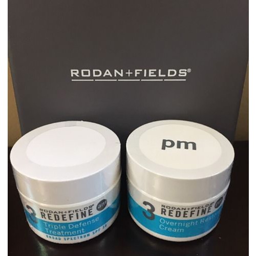 Rodan + Fields Redefine Triple Defense AM & Overnight Restorative Cream Bundle