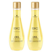 BC Bonacure OIL MIRACLE Light Oil Treatment, 3.38-Ounce (2-Pack)