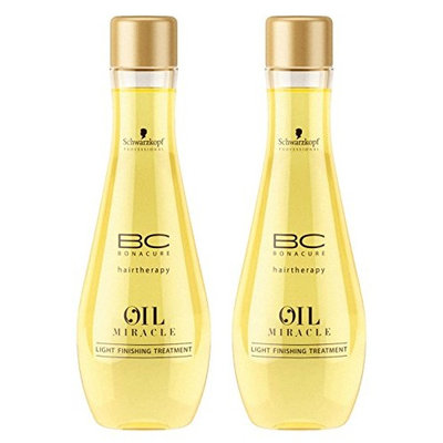 BC Bonacure OIL MIRACLE Light Oil Treatment, 3.38-Ounce (2-Pack)