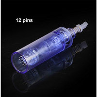 Guapa 10pcs Microblading Cartridge Needles for Dr. Pen A1 Blue Tattoo Needles 1 3 5 7 9 12 36 42 Pins Nano for Permanent Makeup Beauty