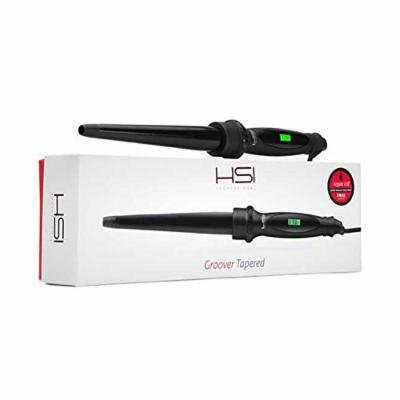 HSI Professional Groover 1 Inch Tapered Curling Wand, 1.3 Pound