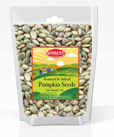 SUNBEST Sea Salted Pumpkin Seeds 1 Lb - Pepitas Roasted & Salted (No Shell), Pumpkin Seed Kernels (Dry Roasted Sea Salted, 16 Oz)