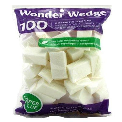 Wonder Cosmetic Wedge, 100 Count, Pack of 3