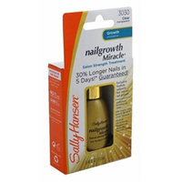 Sally Hansen Nailgrowth Clear Miracle Treatment 0.45 Ounce (13ml) (3 Pack)