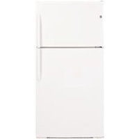 GE 21.0 cu. ft. Top-Freezer Refrigerator - White